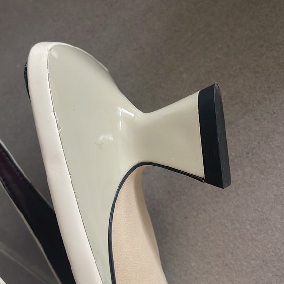 Sarto pumps open heel in ivory nwt - Picture 17 of 17